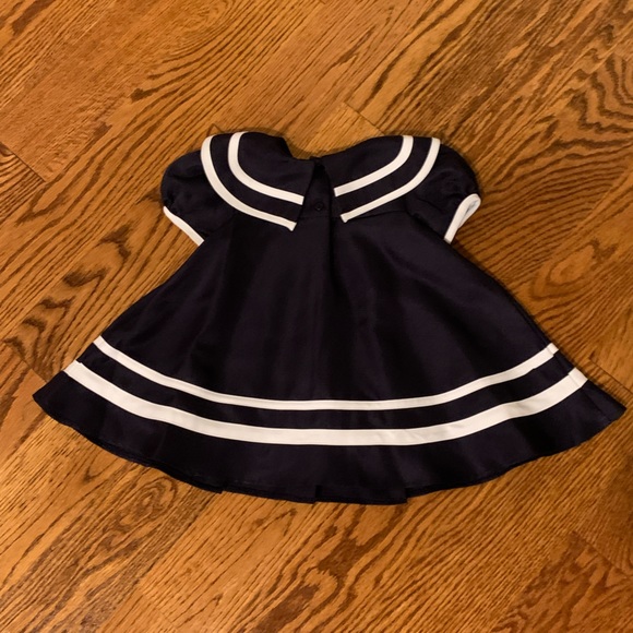 Rare Editions - Navy and White Sailor Dress - Picture 2 of 3